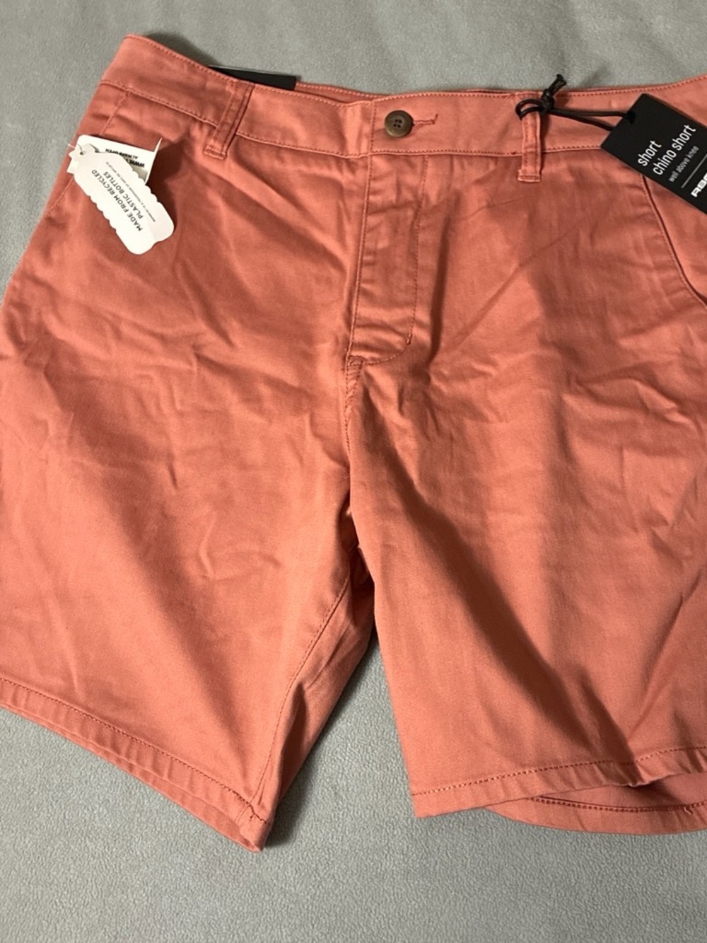 RSQ Coral Flat Front Chino Shorts